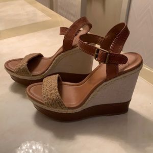 Lucky brand wedge shoes
